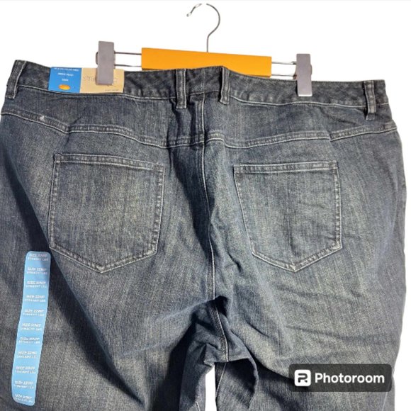 Talbots Classic Fit High-Rise Straight Leg Black Jeans Size 22WP - Picture 5 of 13